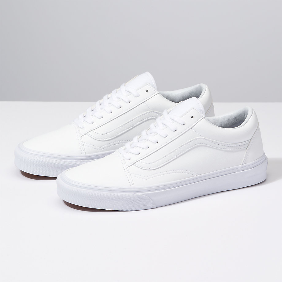 Vans Bayan Spor Ayakkabı Classic Tumble Old Skool Beyaz | 18557-490